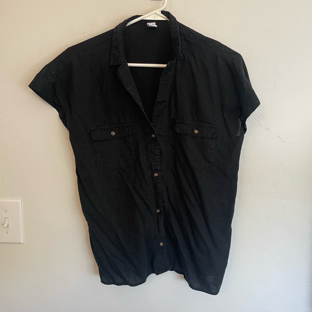 Short sleeve button up shirt